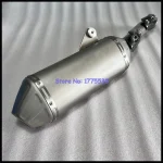 Titanium Alloy for CFMOTO 800MT 2021 2022 2023 Motorcycle Exhaust Slip-on Mid Link Pipe Escape Moto Muffler Carbon Shield Cover - Image 2