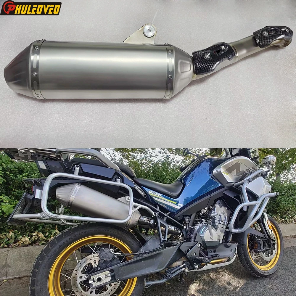 Titanium-Alloy-for-CFMOTO-800MT-2021-2022-2023-Motorcycle-Exhaust-Slip-on-Mid-Link-Pipe-Escape.webp Titanium Alloy for CFMOTO 800MT 2021 2022 2023 Motorcycle Exhaust Slip-on Mid Link Pipe Escape Moto Muffler Carbon Shield Cover - Image 1